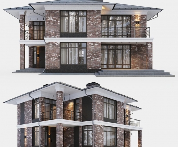 French Style Villa Appearance-ID:547009946