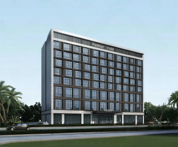 Modern Appearance Of Commercial Building-ID:425270081