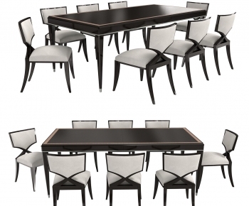 Modern Dining Table And Chairs-ID:657043934