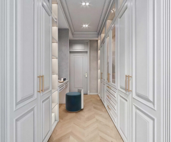 Simple European Style Clothes Storage Area-ID:271470517