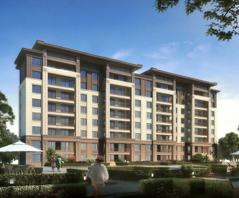 Modern Residential Building-ID:621115925