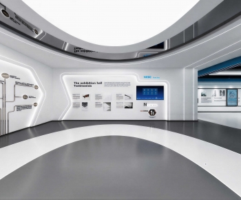 Modern Exhibition Hall-ID:804533969