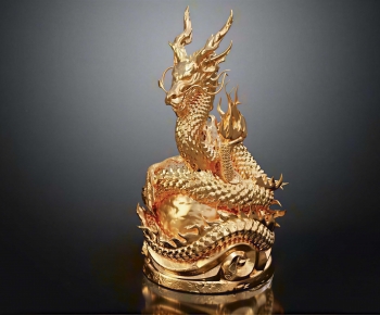 New Chinese Style Sculpture-ID:531795024