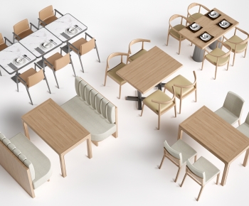 Modern Dining Table And Chairs-ID:989928011