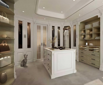 Simple European Style Clothes Storage Area-ID:821062097