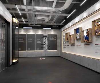 Industrial Style Exhibition Hall-ID:117866044