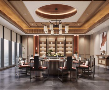 New Chinese Style Restaurant Box-ID:695637943