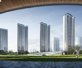 Modern Residential Building-ID:863981017