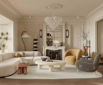 Modern A Living Room-ID:698539029