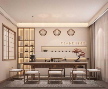 New Chinese Style Tea House-ID:400723933