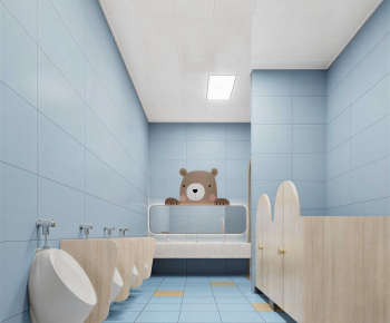 Modern Children's Restroom-ID:607080945
