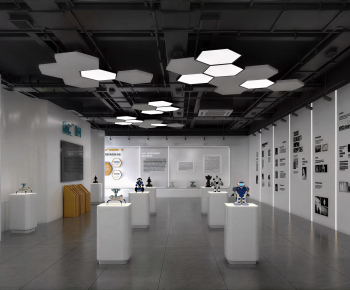 Modern Exhibition Hall-ID:381190065