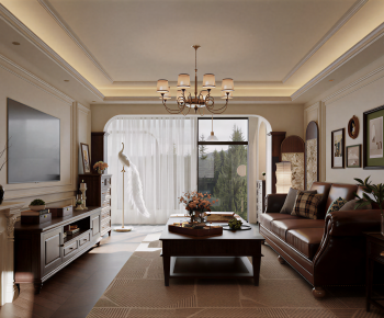 American Style A Living Room-ID:187356002