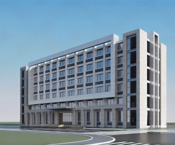 Modern Appearance Of Commercial Building-ID:595091103