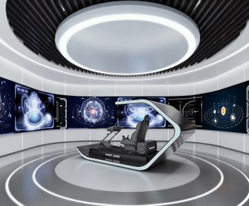 Modern Exhibition Hall-ID:819027909