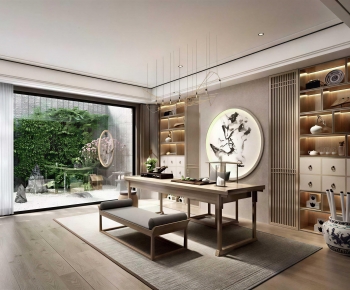 New Chinese Style Tea House-ID:193784953