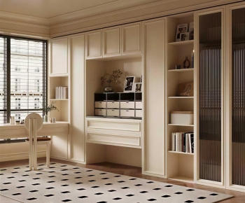 Modern Clothes Storage Area-ID:291647914