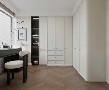 Simple European Style Clothes Storage Area-ID:291347985