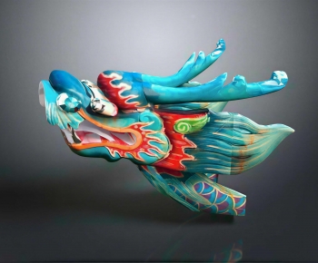 New Chinese Style Sculpture-ID:694389355