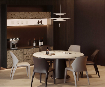 Modern Dining Table And Chairs-ID:493160969