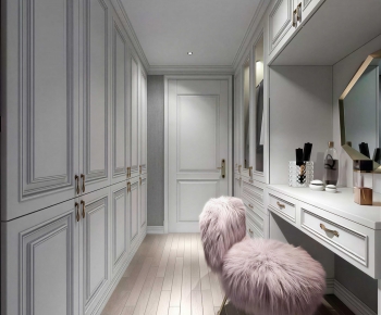 Simple European Style Clothes Storage Area-ID:105387932