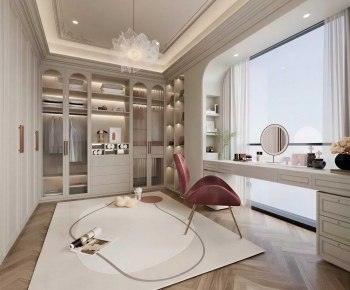 Modern Clothes Storage Area-ID:186556109