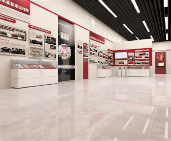 Modern Exhibition Hall-ID:721601962