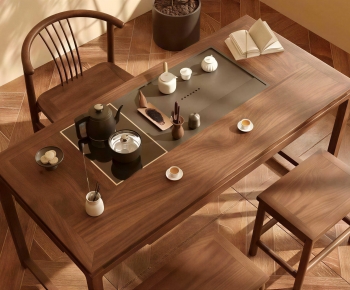 New Chinese Style Tea Tables And Chairs-ID:851413018