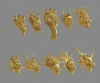 New Chinese Style Sculpture-ID:871110924