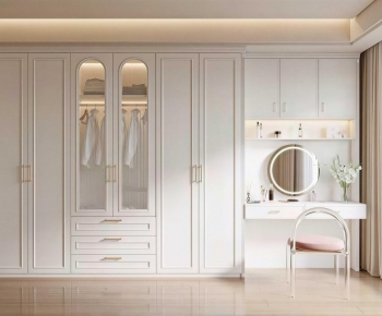 Simple European Style Clothes Storage Area-ID:313369997
