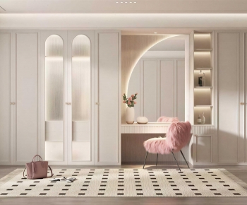 Simple European Style Clothes Storage Area-ID:723418001