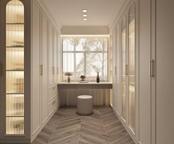 Modern Clothes Storage Area-ID:294363989