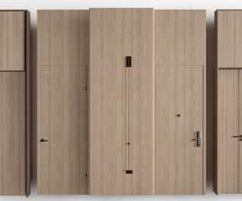 New Chinese Style Single Door-ID:713898906