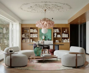 French Style A Living Room-ID:599344974