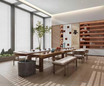 New Chinese Style Tea House-ID:611952078