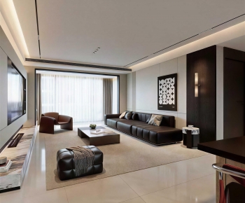 Modern A Living Room-ID:188563112