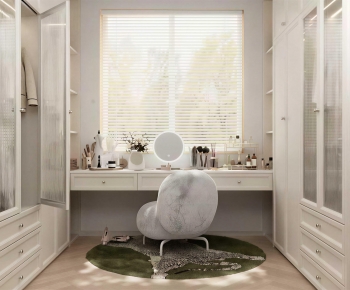 Simple European Style Clothes Storage Area-ID:513082036