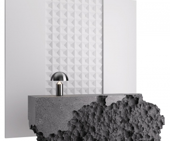 Modern Reception Desk-ID:388550864