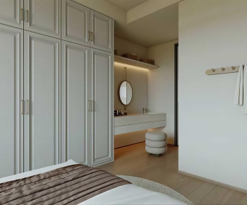 Modern Clothes Storage Area-ID:444920152