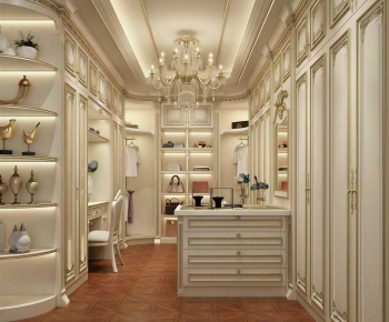 European Style Clothes Storage Area-ID:127871028