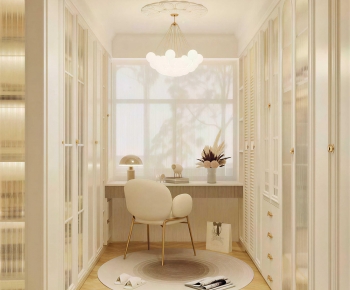 Modern Clothes Storage Area-ID:523067008