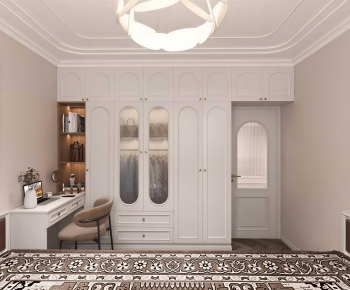 Simple European Style Clothes Storage Area-ID:417860037