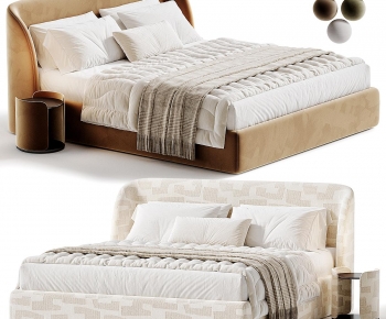 Modern Double Bed-ID:980144981