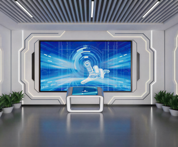 Modern Exhibition Hall-ID:952486994