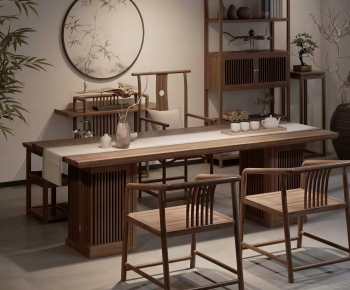 New Chinese Style Tea Tables And Chairs-ID:906250005