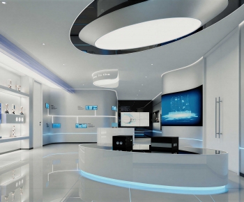 Modern Exhibition Hall-ID:790200958