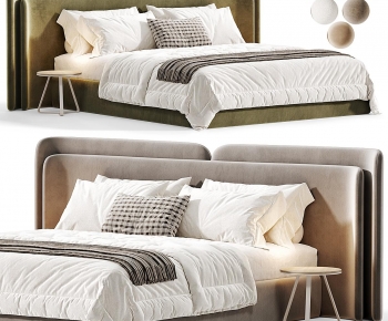 Modern Double Bed-ID:880220893