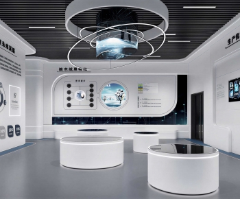 Modern Exhibition Hall-ID:467051039