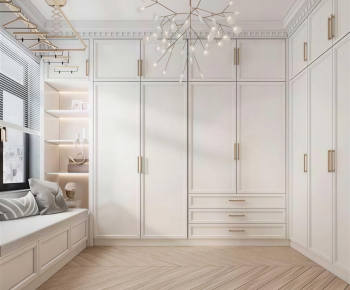 Modern Clothes Storage Area-ID:416435967