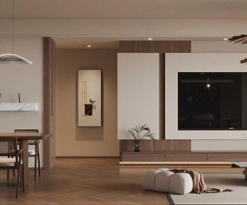 New Chinese Style A Living Room-ID:772470954